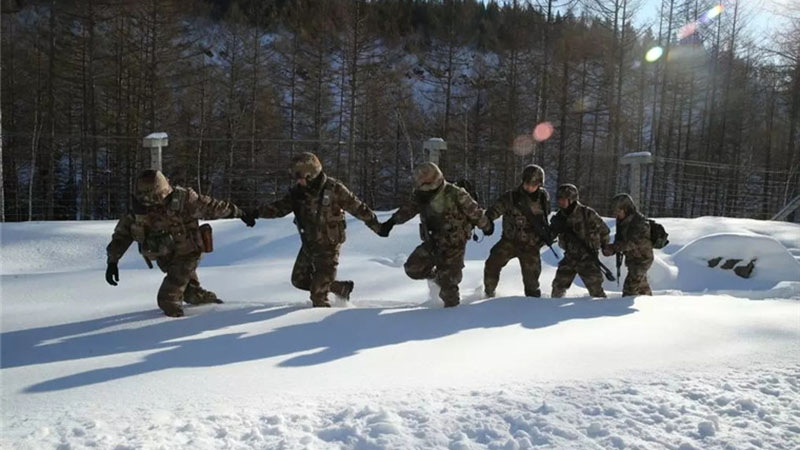 新春走軍營丨雪域邊關(guān)，深山里的“鴨綠江畔第一哨”