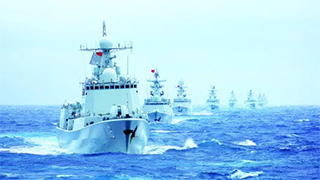 唱軍歌說黨史丨人民海軍向前進(jìn)！