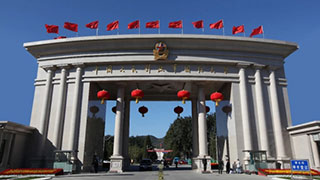 現(xiàn)地教學(xué)，國(guó)防大學(xué)聯(lián)合作戰(zhàn)學(xué)院將政治理論課堂搬到西柏坡