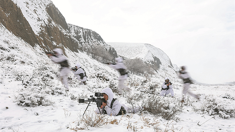 新春走軍營丨礪兵高原，鍛造勝戰(zhàn)鐵拳