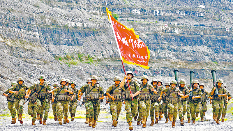特刊丨從抗戰(zhàn)烽火走來 向建軍百年奮進