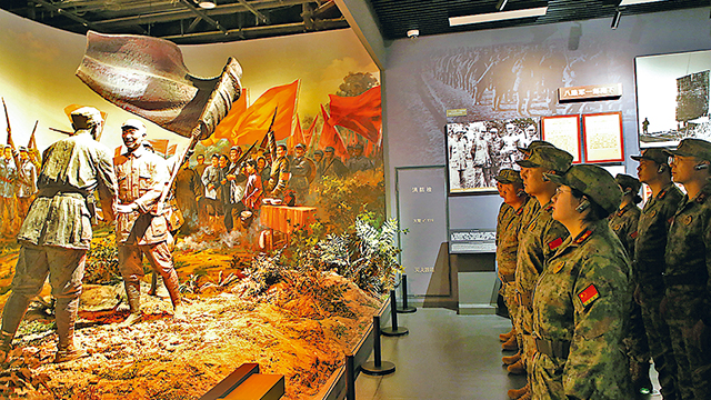 “東進(jìn)，東進(jìn)，我們是鐵的新四軍”