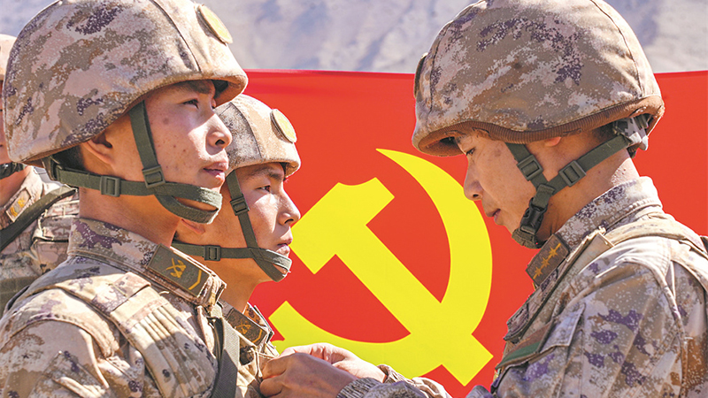各部隊(duì)開展形式多樣的主題黨日活動(dòng)：薪火相傳 軍魂永駐
